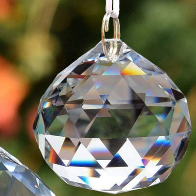 Prismas cristal colgantes decoración Feng Shui 1.969pulg