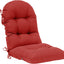 Cojín silla Adirondack respaldo alto rojo