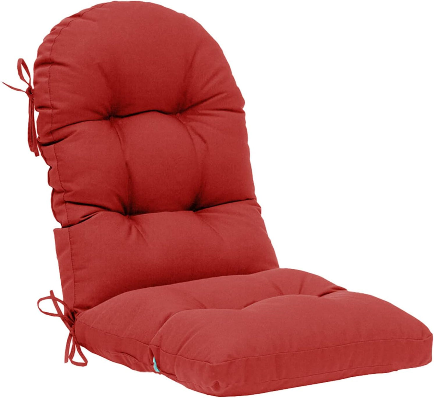 Cojín silla Adirondack respaldo alto rojo