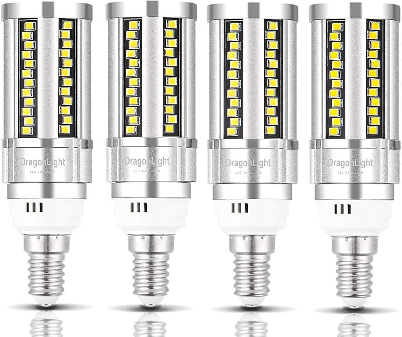 Bombillas LED E12 Pack 4 para Iluminación Interior