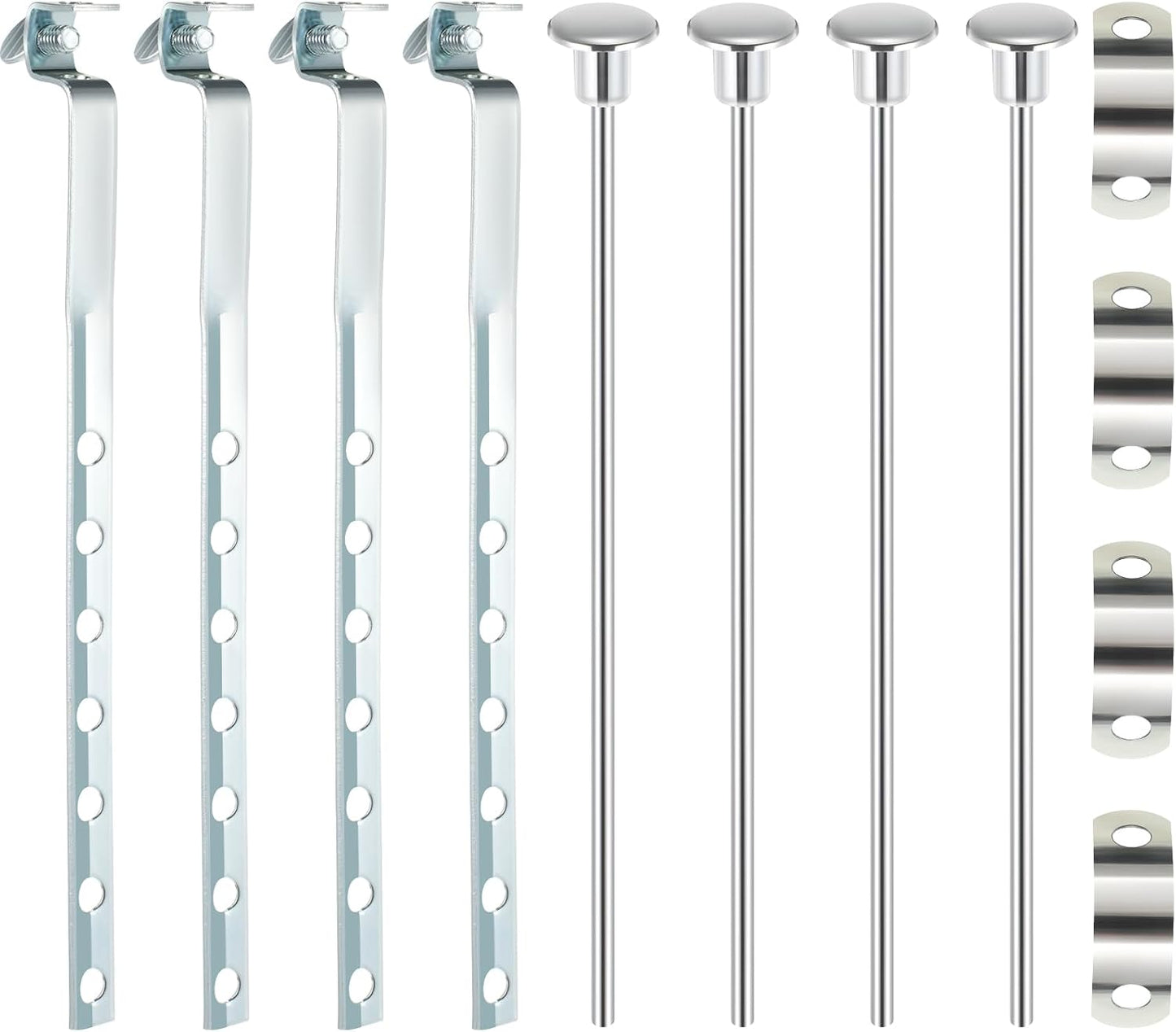 Set 4 varillas drenaje desplegables universales