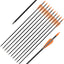 Flechas fibra vidrio para arco 24-30pulg principiantes