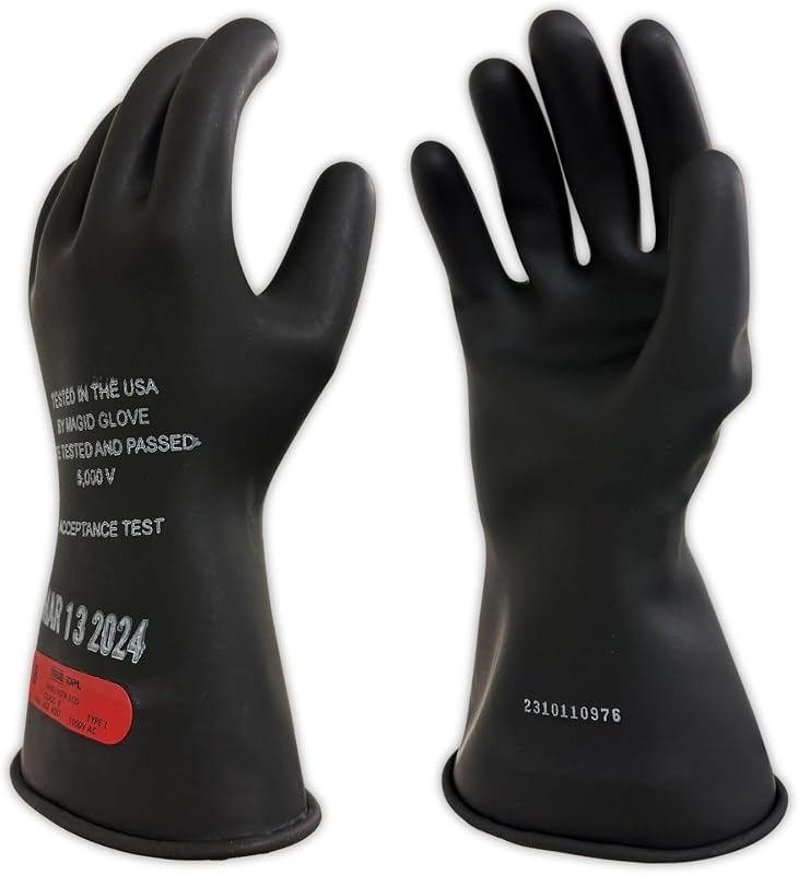 Guantes eléctricos aislantes goma Clase 0 ASTM