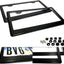 2 Pzas Marco Placa Matrícula USA Fibra Carbono Negro