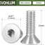25 Pzas Perno M6x25mm Acero Inox 304 con Tuercas