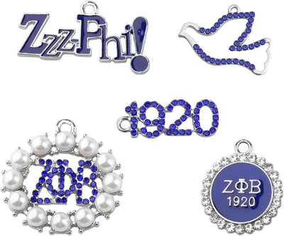 Dije regalo hermandad Z Amicae 5 pzas para joyas DIY