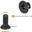 Tornillos cabeza plana 5/16-18x3/4 acero carbono grado 10.9