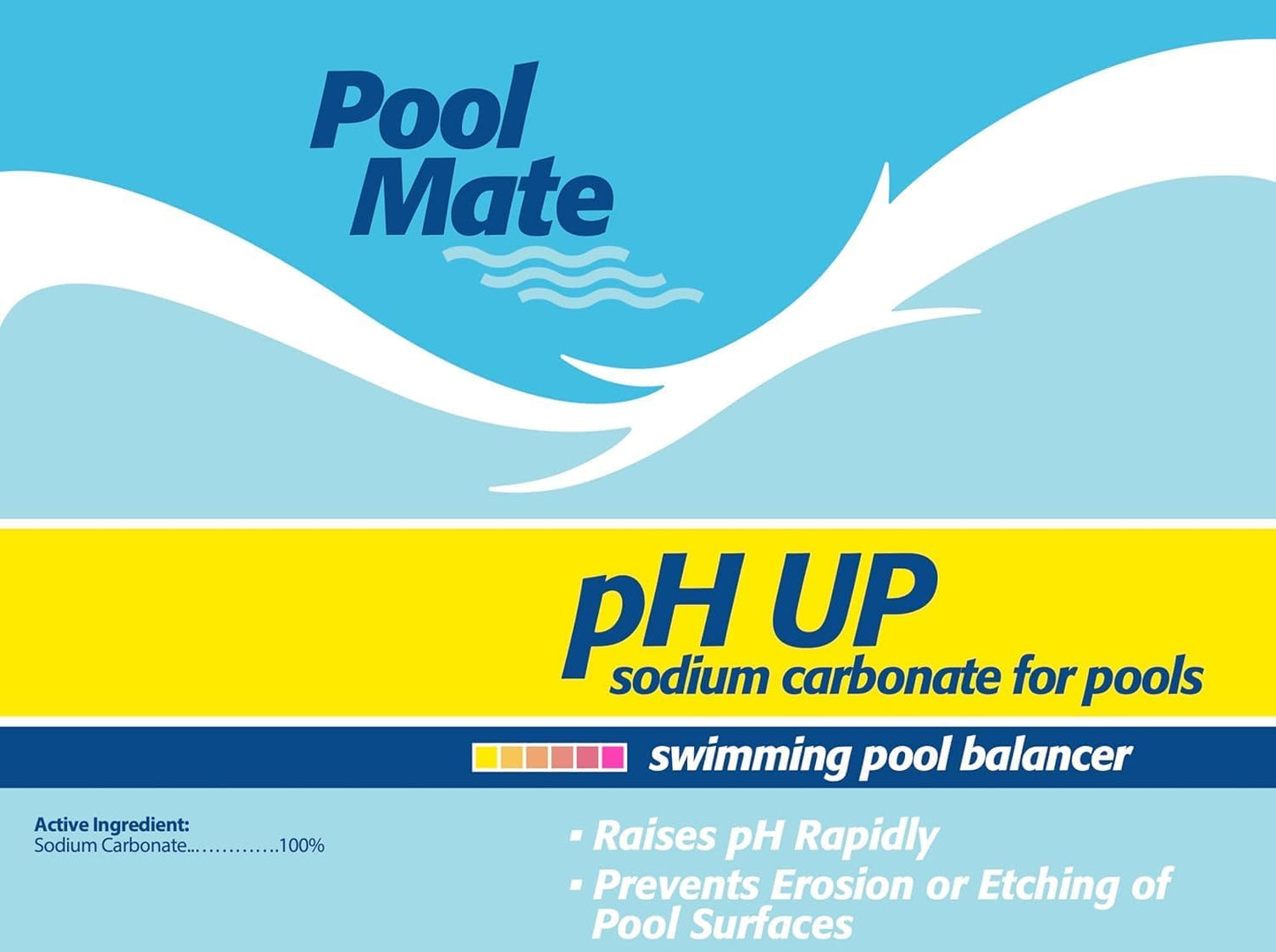 20lb pH superior para piscinas 100% carbonato sodio