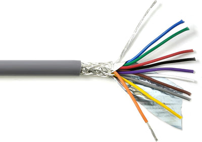 Cable blindado AMESB 10C 16AWG flexible gris 50pies