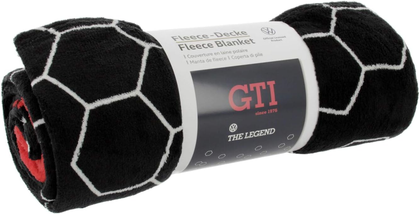 Manta forro polar VW GTI The Legend negro
