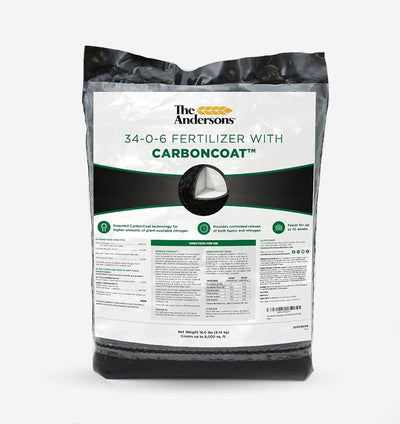 Fertilizante 34-0-6 profesional con CarbonCoat 18lb