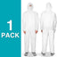 Trajes Hazmat descartables con elásticos 4 tallas