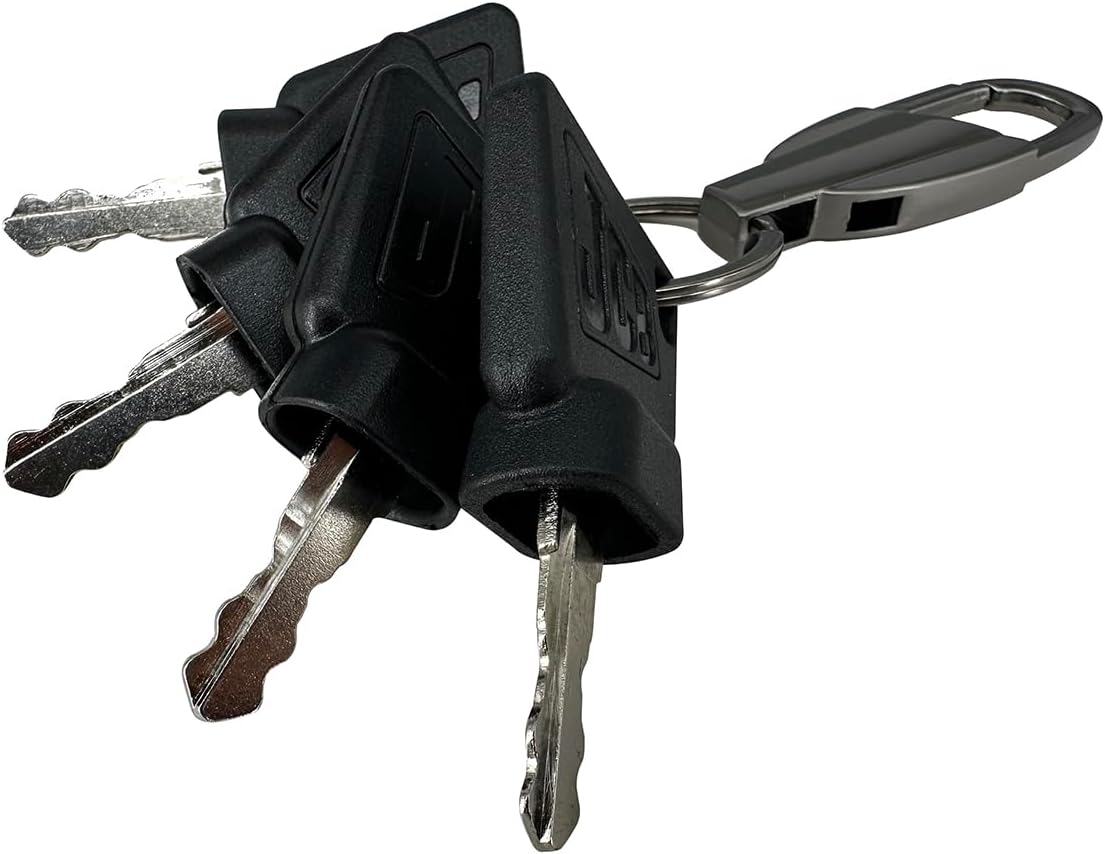 Llaves encendido equipo pesado JCB set 4