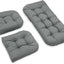 3 Pzas Cojines Antideslizantes para Muebles Exterior 4pulg
