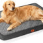 Cama ortopédica perros XL 41x27pulg antiderrap gris