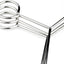Perchas acero inox antirrobo para ropa hoteles y RV 10 Uds