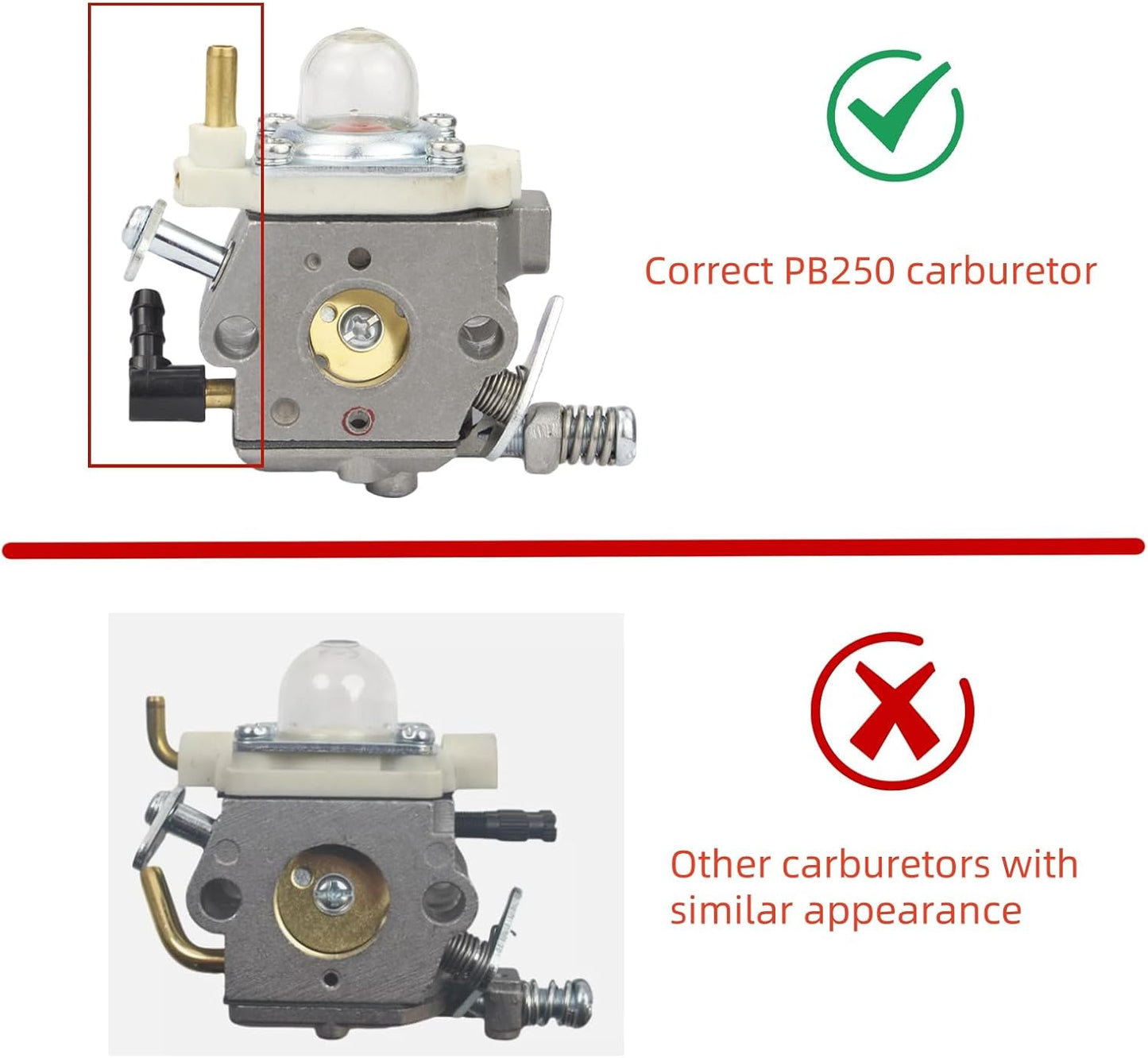 Kit carburador Echo PB250 repuesto