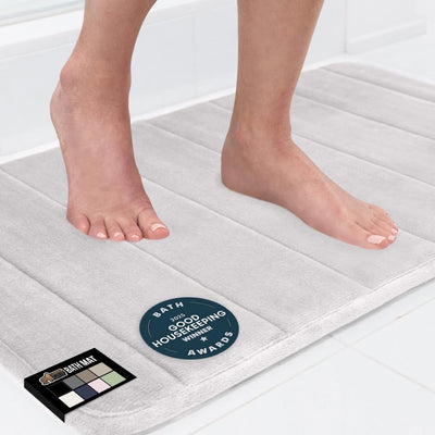 Tapete baño espuma viscoelástica con puntos agarre lavable