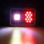 2 Luces traseras doble led 12v ip67 base blanca rv