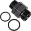 Adaptador acoplador aluminio negro 8AN-10AN