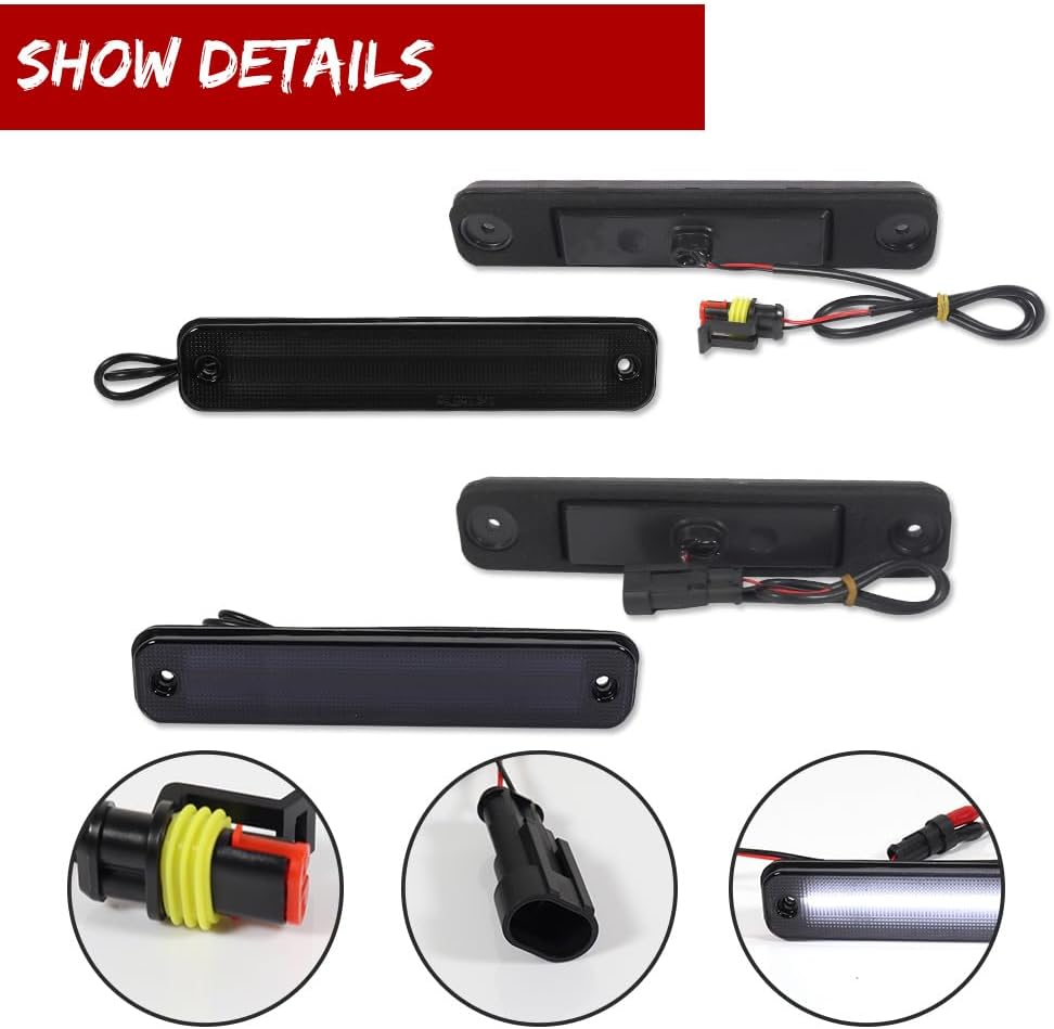 Luces LED blancas guardabarros HH2