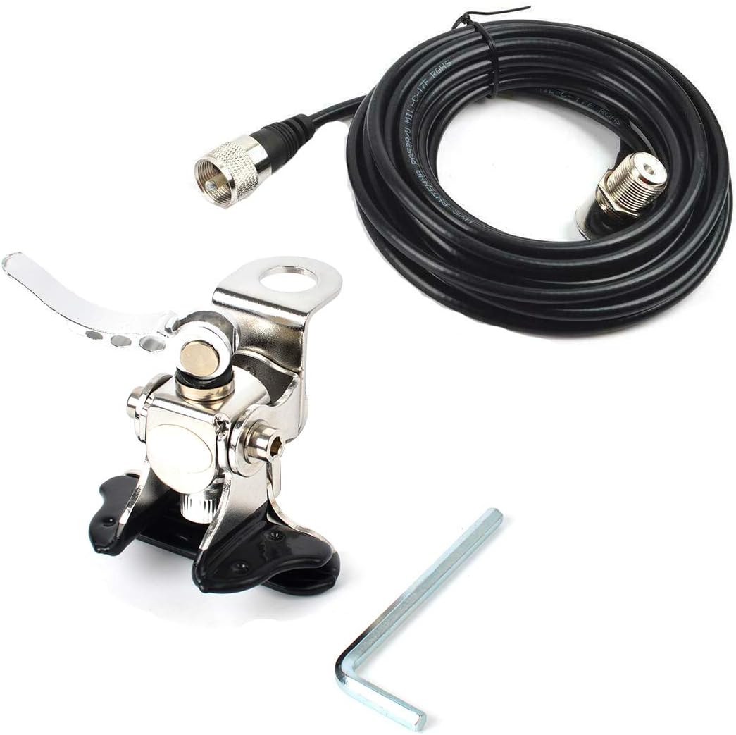 Soporte antena coche base tronco Hatchback cable RG-58