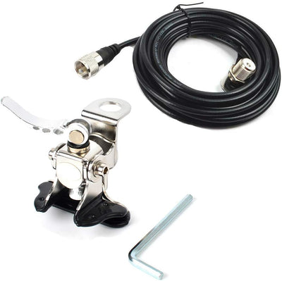 Soporte antena coche base tronco Hatchback cable RG-58