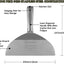 Cuchillo cinta 10pulg acero inox 420 para yeso
