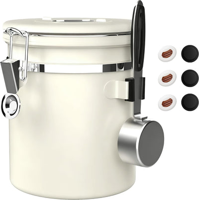 Recipiente hermético acero inox para café granos azúcar té
