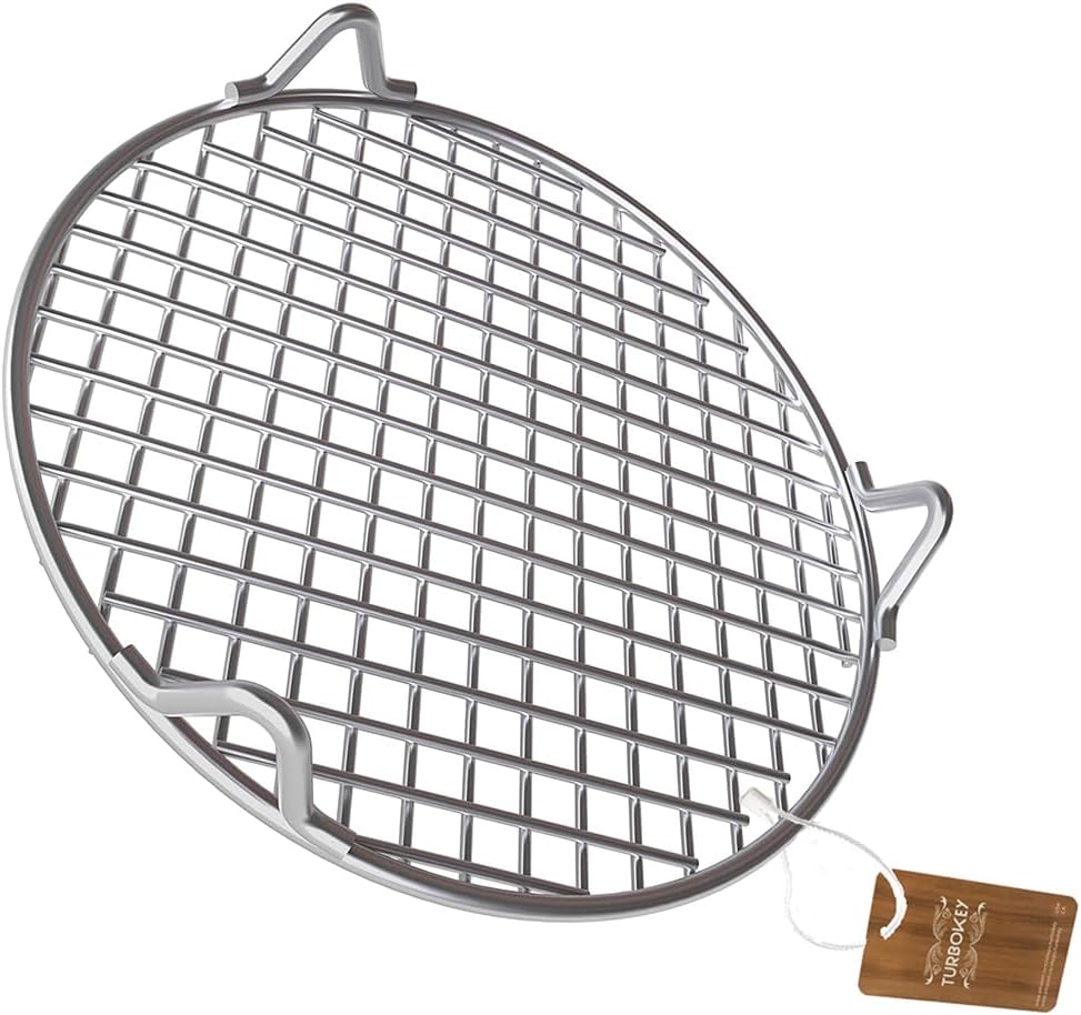 Rejillas acero inox 11pulg para barbacoa freidora