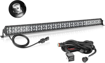 Barra luz LED 40" 400W lente 5D conducción todoterreno