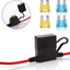 Portafusibles alambre 10 AWG 30A para auto