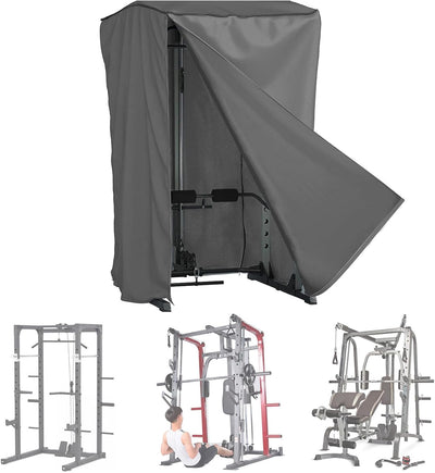 Cubierta entrenamiento fuerza impermeable 69x47x84pulg gris