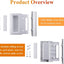 Kit herrajes puertas Andersen serie A madera francesa
