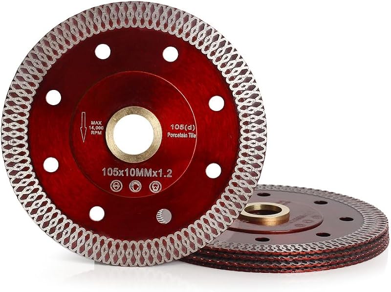 5 Pzas Hoja Corte Diamante 7/8-5/8" para Amoladora