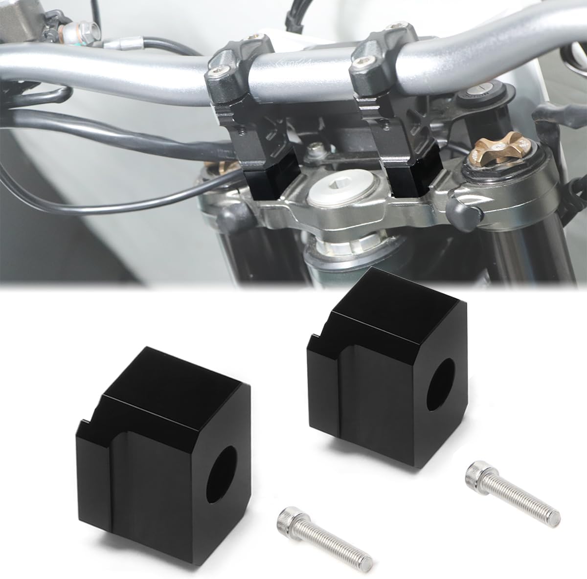 Elevadores manillar motocicleta Sur Ron Ultra Bee aluminio