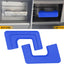 Cubiertas enganche remolque Tesla Cybertruck 24-25 azul 2uds