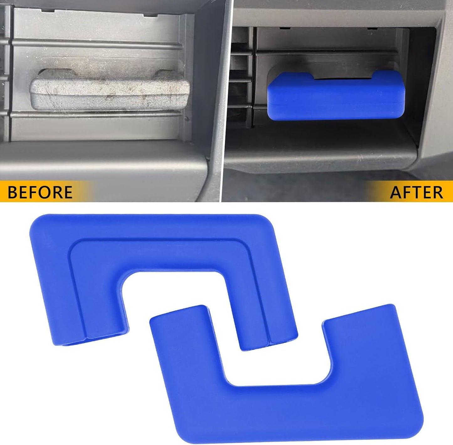 Cubiertas enganche remolque Tesla Cybertruck 24-25 azul 2uds
