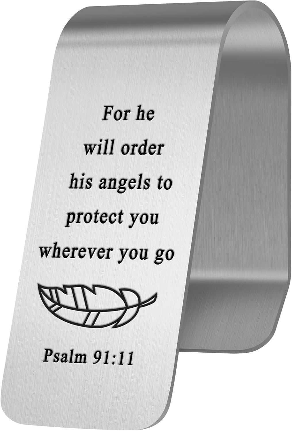 Clips visera automóvil oración ángel guardián regalo seguridad