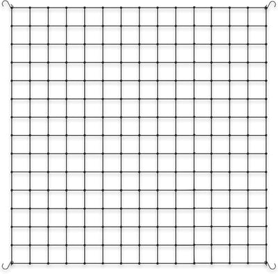 Red enrejado cultivo 5x5' elástica acero hidropónico