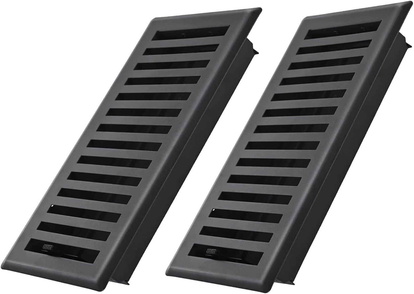 2 Rejillas Ventilación Piso 4x10pulg Resistentes al Caminar