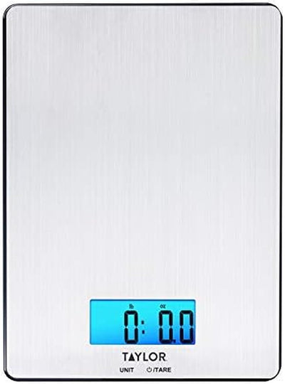 Báscula cocina acero inox 11lb color plateado
