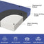 Cojines banco exterior 48x18pulg impermeables