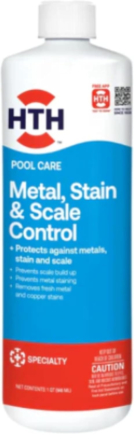 Control manchas metal y incrustaciones piscina 32oz