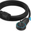 Cable extensión 6ft enchufe plano giratorio 360° 13A 125V UL