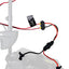 Terminales conector rápido motor arrastre alambre 8 negro