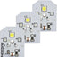 3 Pzas Luces LED para Refrigerador Comp GE