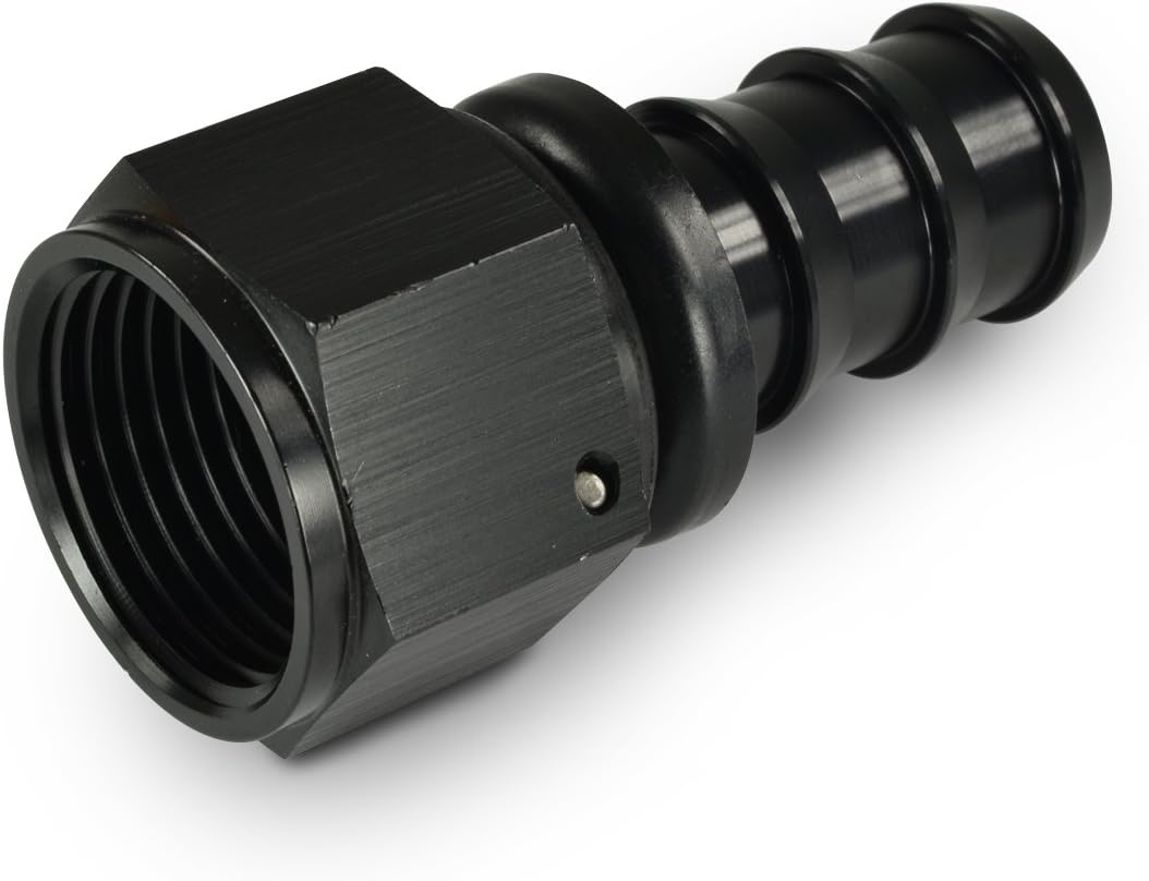 Conector para Manguera 10an Negro Resistente al Agua