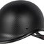 Casco motocicleta vintage perfil bajo media cara aprobado