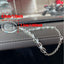 Cuentas de cristal colgante Ayatul Kursi coche